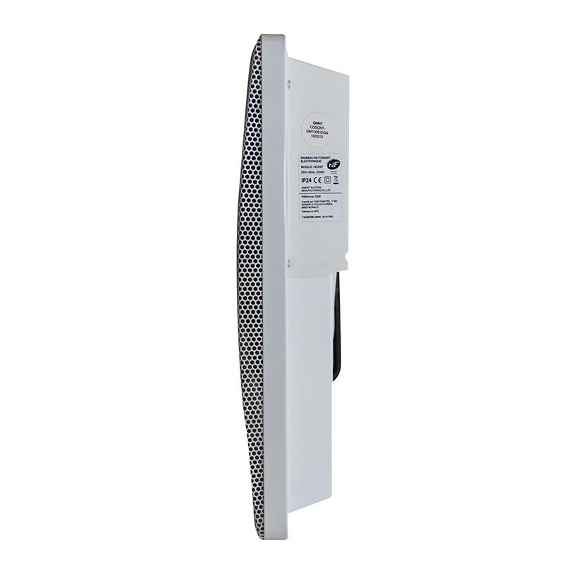Panneau rayonnant horizontal 2000W thermostat électronique éco confort - Silencieux