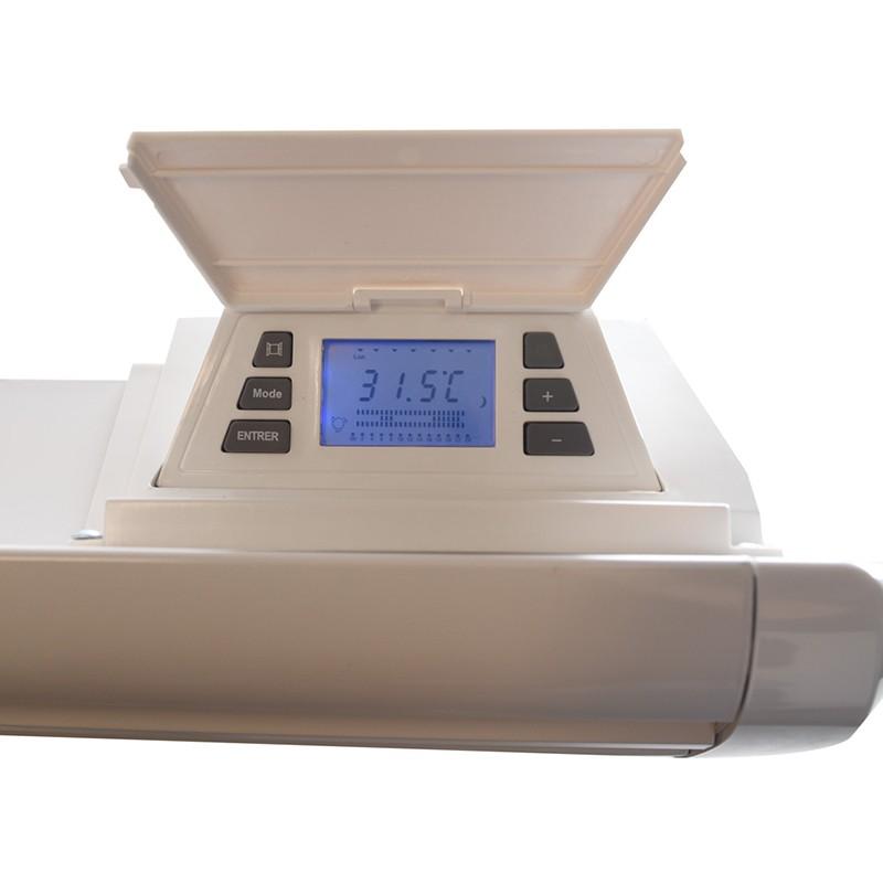 Radiateur Electrique 2000W à Inertie - Double élément chauffant - coeur en céramique